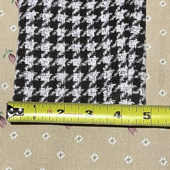 Zara Pants Womens Medium Black White Houndstooth High Rise Legging Join Life - Picture 8 of 9